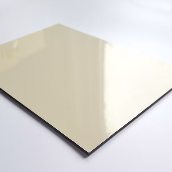 4mm Wall Cladding LDPE Unbroken Core Aluminum Composite Panel